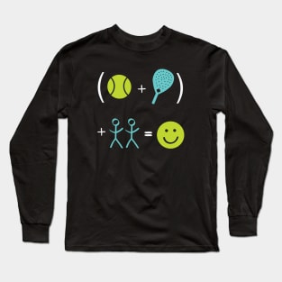Padel Equation for Fun Long Sleeve T-Shirt